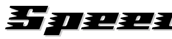 Speed-Normal font